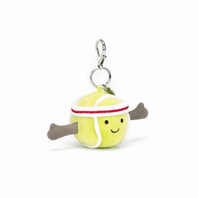 Jellycat Deportes divertidos Tennis Dije Para Bolso | KOZA-50463